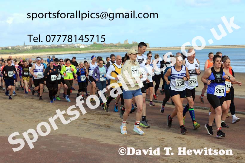 The 2024 Sand Dancer 10k Multi-Terrain, South Shields.  Photo: David T. Hewitson/Sports for All Pics